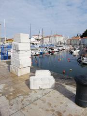 Forma viva se premika - Dve kamniti skulpturi zadnjega simpozija postavljeni na izbrani lokaciji 9